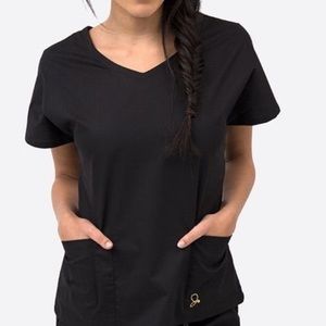 Jaanuu Womens Scrub Set XS/S Black